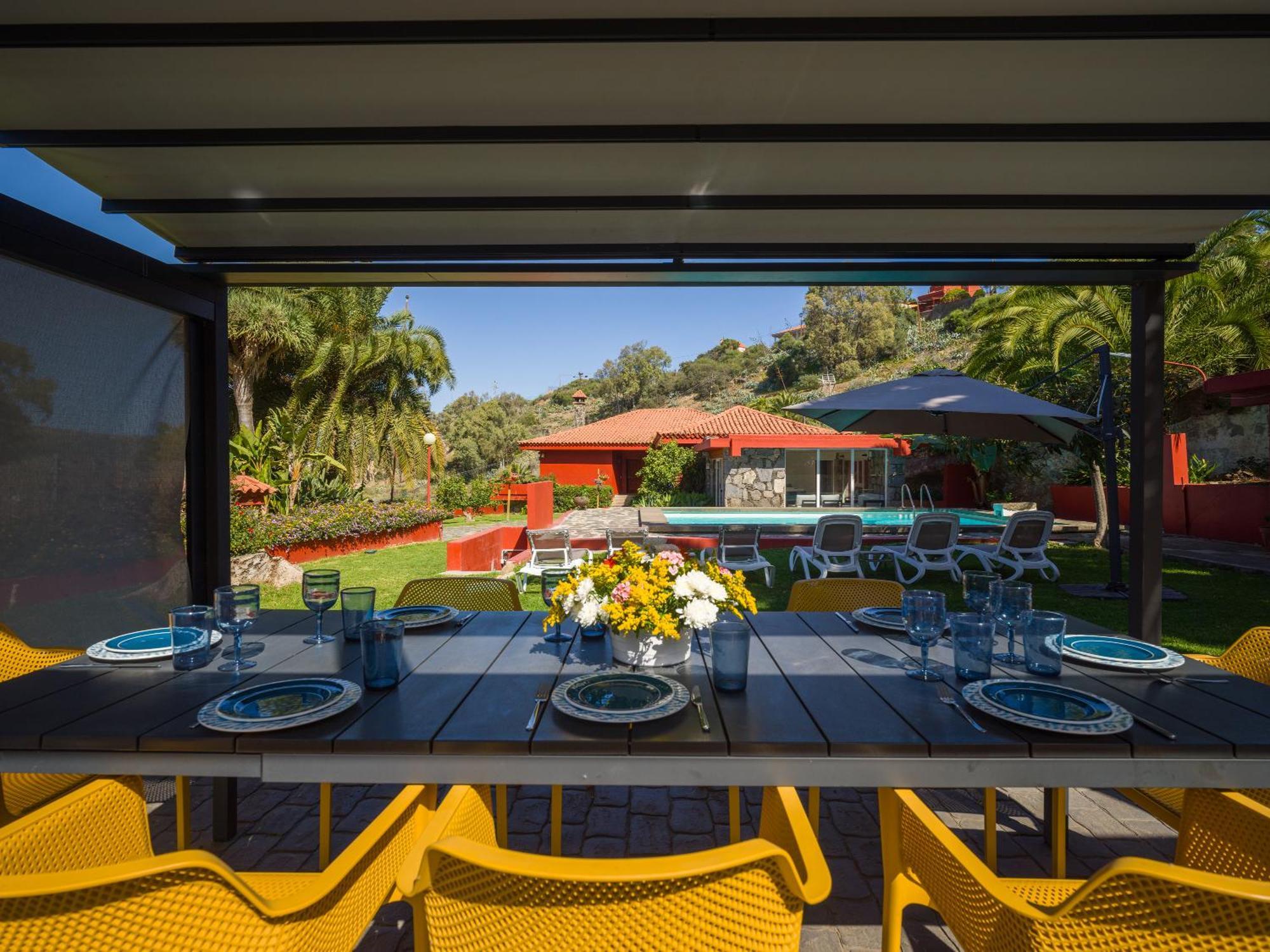 El Jardin De Santa Brigida With Private Pool, Sauna & Jacuzzi Kültér fotó