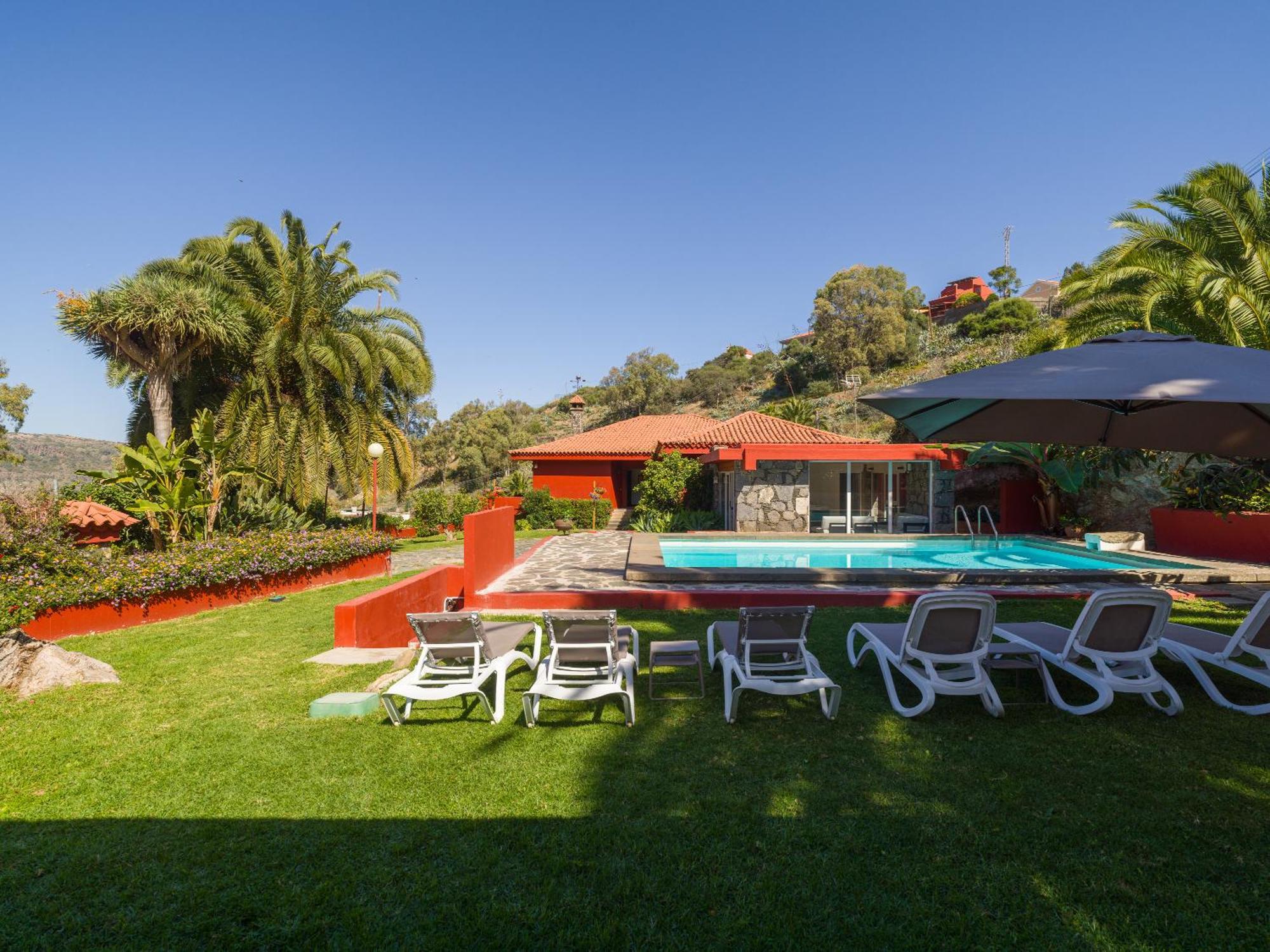 El Jardin De Santa Brigida With Private Pool, Sauna & Jacuzzi Kültér fotó